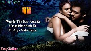 Waada Tha Har Raat ka (Lyrics)Song | Tony kakkar | Love Song |  Feel The Lyrics