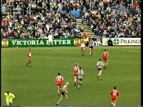 Tony Lockett at his best - Round 18, 1998 at Kardinia Park