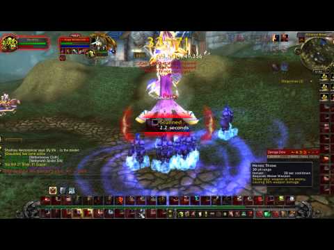 Rage Winterchill first boss in mount hyjal  as a fury warrior solo