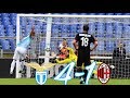 Lazio vs Milan 4-1 - All Goals & Highlights - Serie A 2017/2018