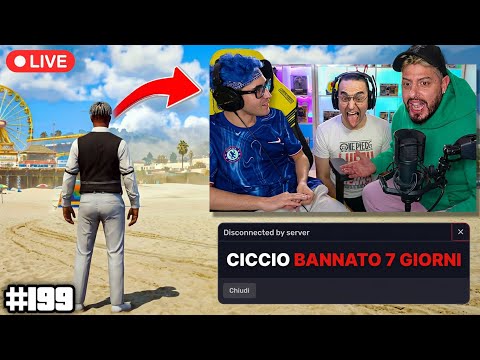 CICCIO BANNATO dal SERVER SCLERA con TEKNOYD e TUBERANZA su GTA5 RP (TEKTEK EP.199)