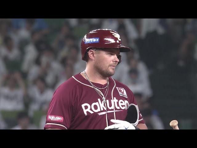 【6回表】均衡破る一打!! イーグルス・ボイト 左中間へ先制のタイムリー2ベースを放つ!! 2025年7月9日 埼玉西武ライオンズ 対 東北楽天ゴールデンイーグルス