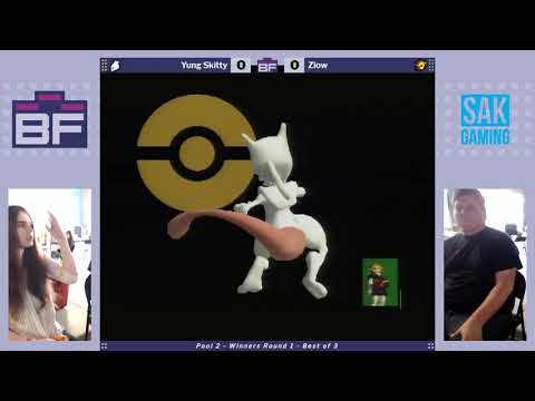 Battlefield 10 - Winners Round 1 - Yung Skitty (Mewtwo) vs Zlow (Link)