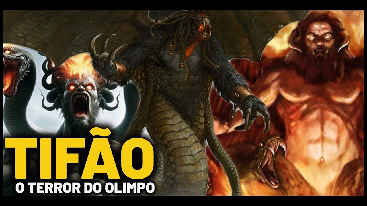 TIFÃO - O TERROR DO OLIMPO - MITOLOGIA GREGA