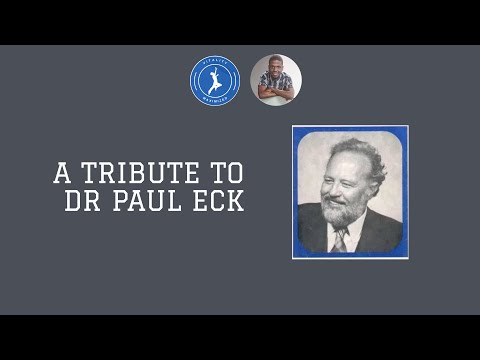 A Tribute To Dr Paul Eck