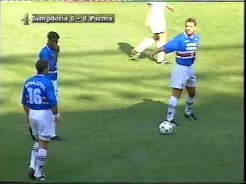 Channel 4 Football Italia Live 1995-96 Sampdoria v Parma_Peter Brackley