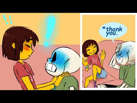 Frans is so cute【 Undertale Comic Dub Compilation 】