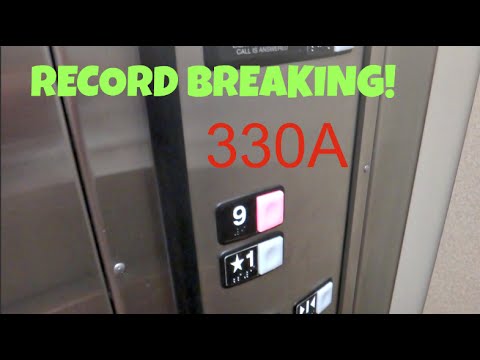 9 STORY 330A! Schindler HT Hydraulic Elevator - Crown Plaza - Bethel Park, PA