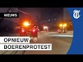 Protesterende boeren nemen startbaan vliegveld over