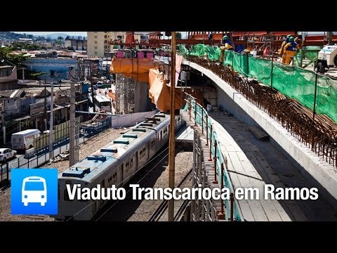 Viaduto Transcarioca em Ramos | Cidade Olímpica