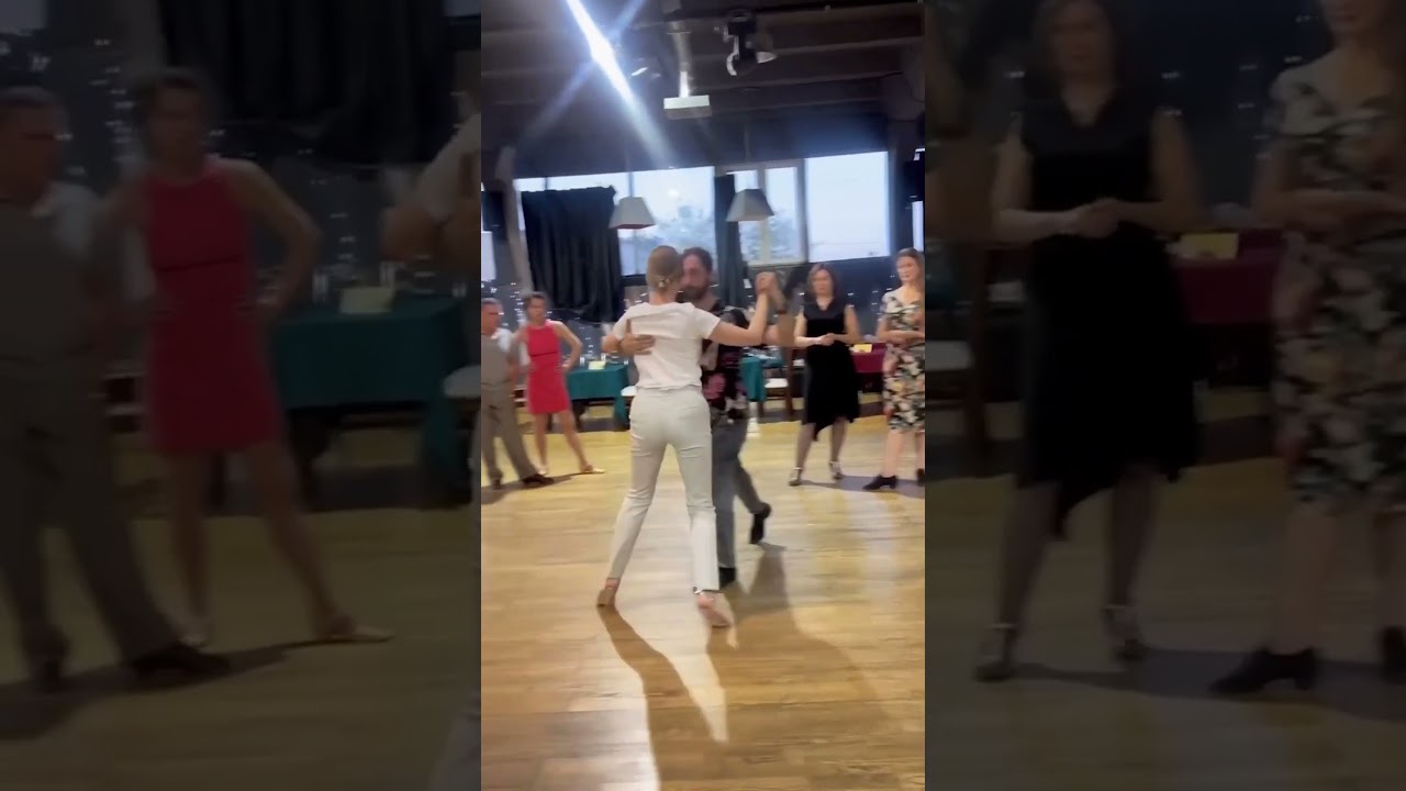 Yalcin Ugur y Verá Gogoleva tango class 😍🤍 Follow @tangoexpo