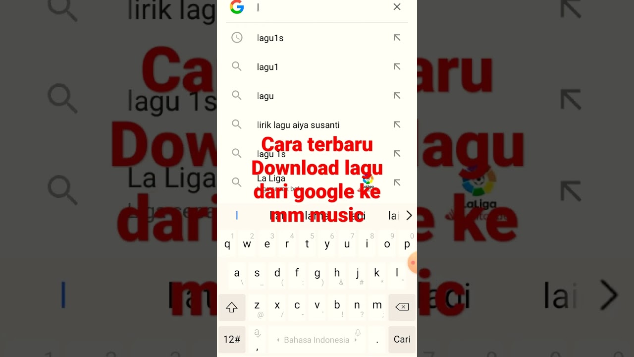cara terbaru Download lagu dari google ke my music