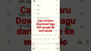 Download lagu cara terbaru Download lagu dari google ke my music mp3