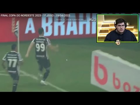 CASIMIRO REAGE A CEARÁ 2 x 1 SPORT! "QUE GOLAÇO DO CASTILHO, MANÉ!" FINAL DA COPA DO NORDESTE - IDA