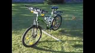 preview picture of video 'My styled 2013 MTB TREK 4300 Disc 4-series with train horns'