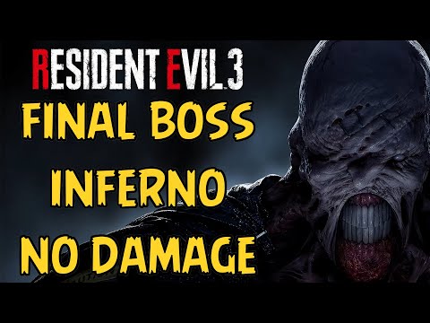 Resident Evil 3 Remake - Final Boss (Inferno) No damage