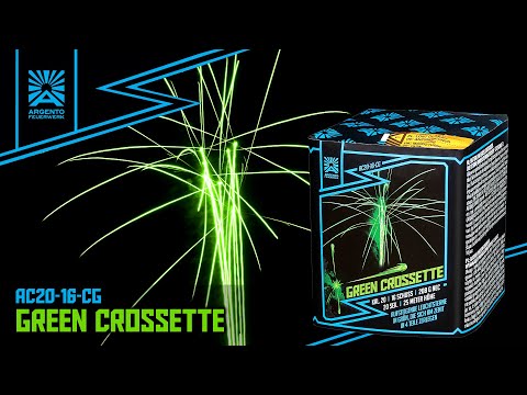 "Green Crossette" - 16Sh 20mm [Batch 2023]