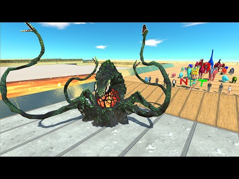 NEW UNIT | BIOLLANTE DEATH RUN - Animal Revolt Battle Simulator