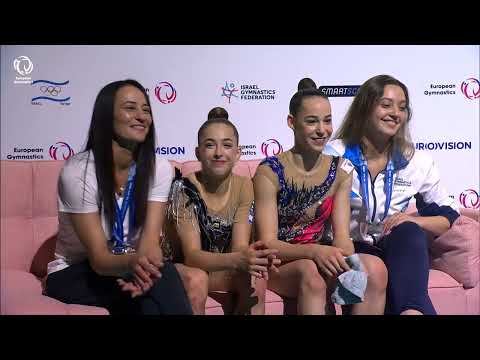 Adi Asya KATZ (ISR) - 2022 European bronze medallist, ribbon