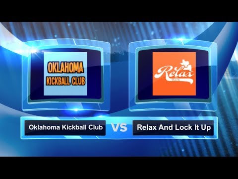 Oklahoma Kickball Club vs Relax And Lock It Up - Pool Play - Kansas City Kickball Open #KCKO2014