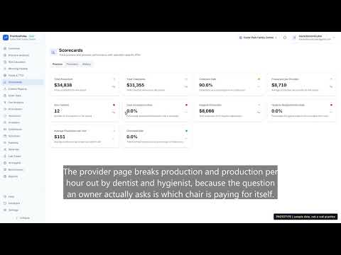 PracticePulse demo preview