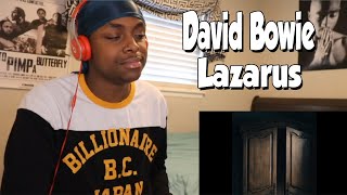 CHILLING!! David Bowie - Lazarus (Video) REACTION