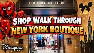 NEW YORK BOUTIQUE - SHOP WALK THROUGH - Disneyland Paris - DisneyOpa