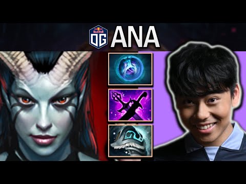 OG.ANA QUEEN OF PAIN WITH 18 KILLS - DOTA 2 7.30 GAMEPLAY