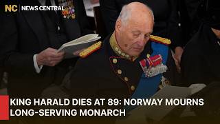 BREAKING NEWS: Norway's King Harald Dies at 89 | AA1W