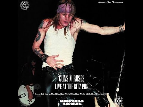 Guns N' Roses: "Live at the Ritz", New York City, New York, USA 23rd October 1987.