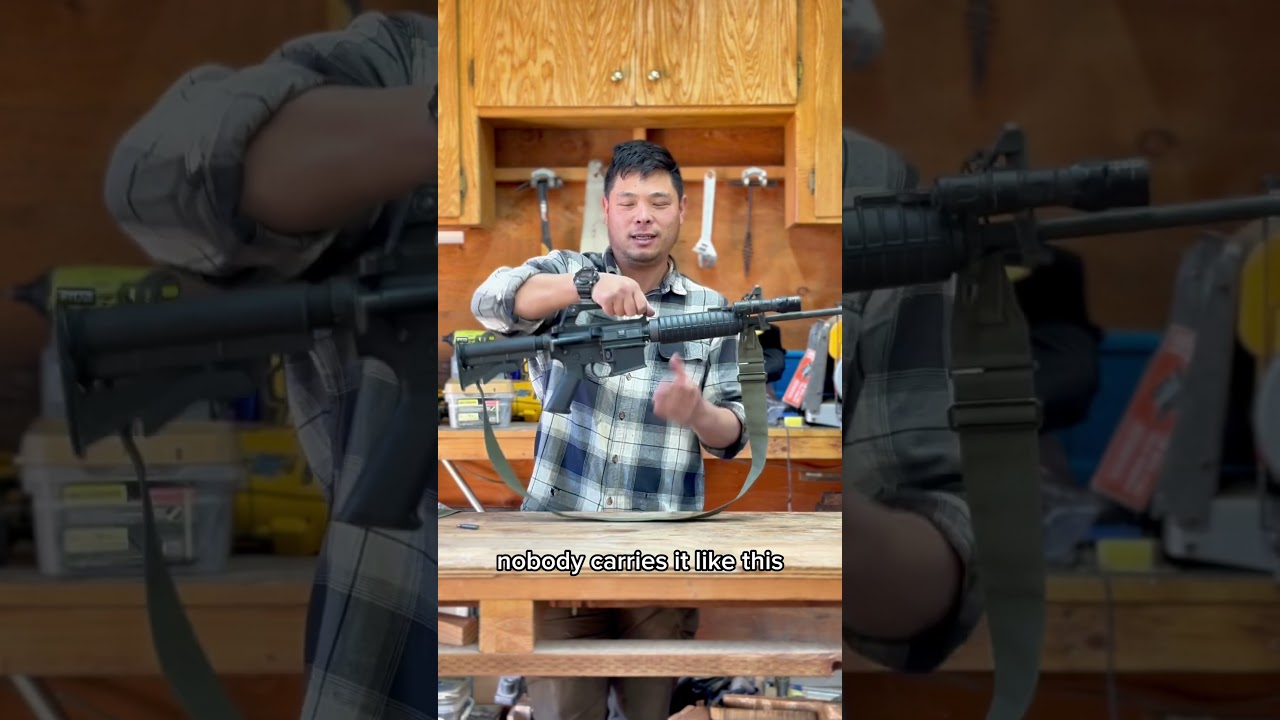 It’s Not A Carry Handle! #army #military #rifle #ar15 #airsoft #milsim