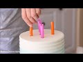 Ombre wedding cake tutorial