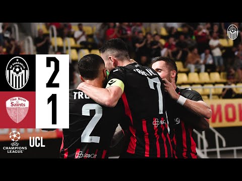 #UCL | Shkëndija 2:1 The New Saints | HIGHLIGHTS