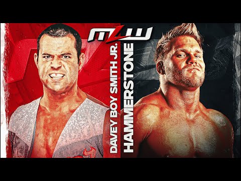 HAMMERSTONE vs DAVEY BOY SMITH Jr | MLW Wrestling | Full Match