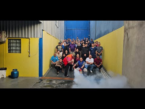 Curso de brigada de incêndio FASPG e Smes