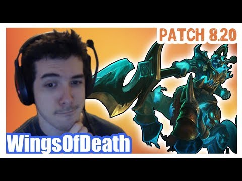 HECARIM vs AATROX | WingsOfDeath | HECARIM Top | FULL Gameplay | Patch 8.20