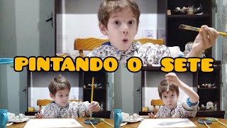 VLOG - COMO FAZER TINTA NATURAL CASEIRA - ATIVIDADES ESCOLARES COM PAPAI
