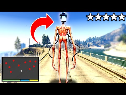 Playing As LIGHT HEAD in GTA 5 (Swap Bodies With SIREN HEAD'S BROTHER!?) - GTA 5 Mods Funny Gameplay