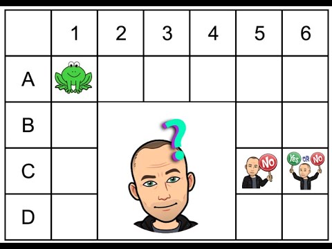 CP CE1 Maths vérifier et coder un déplacement dans un quadrillage