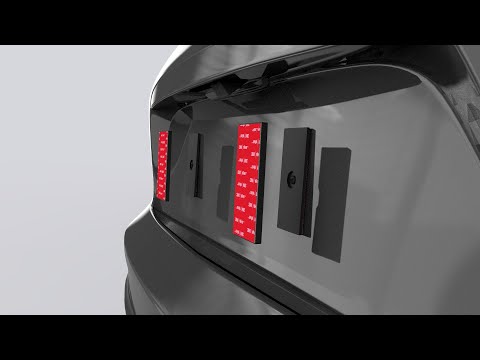 GENMAG 003 - Magnet Kennzeichenhalter - Magnetisch, Rahmenlos, Werbefrei & Unsichtbar - Montagevideo