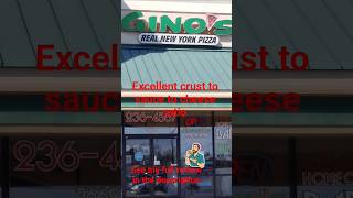 Pizza review in Carolina Forest, SC. #ginosrealnypizza #pizza #acefrehley #fyp #shorts #food #review