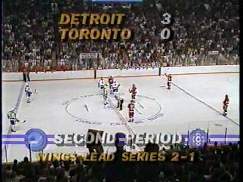 1988 Norris Semifinal - Detroit vs. Toronto (game 4—part 3)