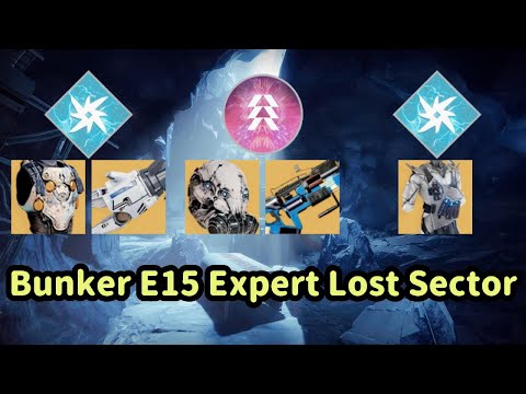 Bunker E15 Expert Lost Sector On All 3 Classes (Destiny 2)