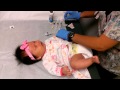Baby janelle getting 7 shots. 