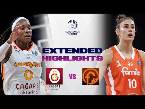 Galatasaray Cagdas Faktoring v Beretta Famila Schio | Full Game Highlights | EuroLeagueWomen 2025-26