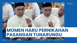 Viral Momen Haru Pernikahan Pasangan Bisu dan Tuli di Malaysia, Akad Nikah Pakai Bahasa Isyarat