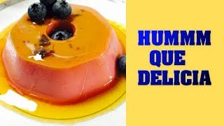 COMO Fazer Receita PUDIM Diet de BLUEBERRY para Diabético