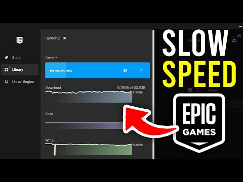 How To Fix Slow Download Speeds On Epic Games - Full Guide