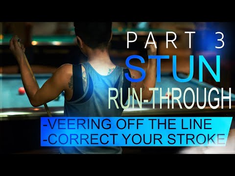 Pool Lessons | Stun Run-Through | Correct Your #Stroke |  Part 3