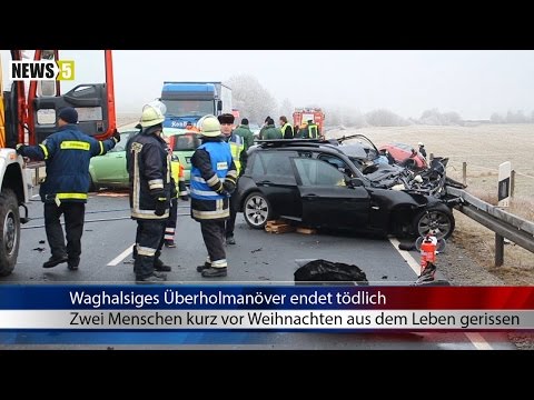 22.12.2016 (BT) Waghalsiges Überholmanöver endet tödlich